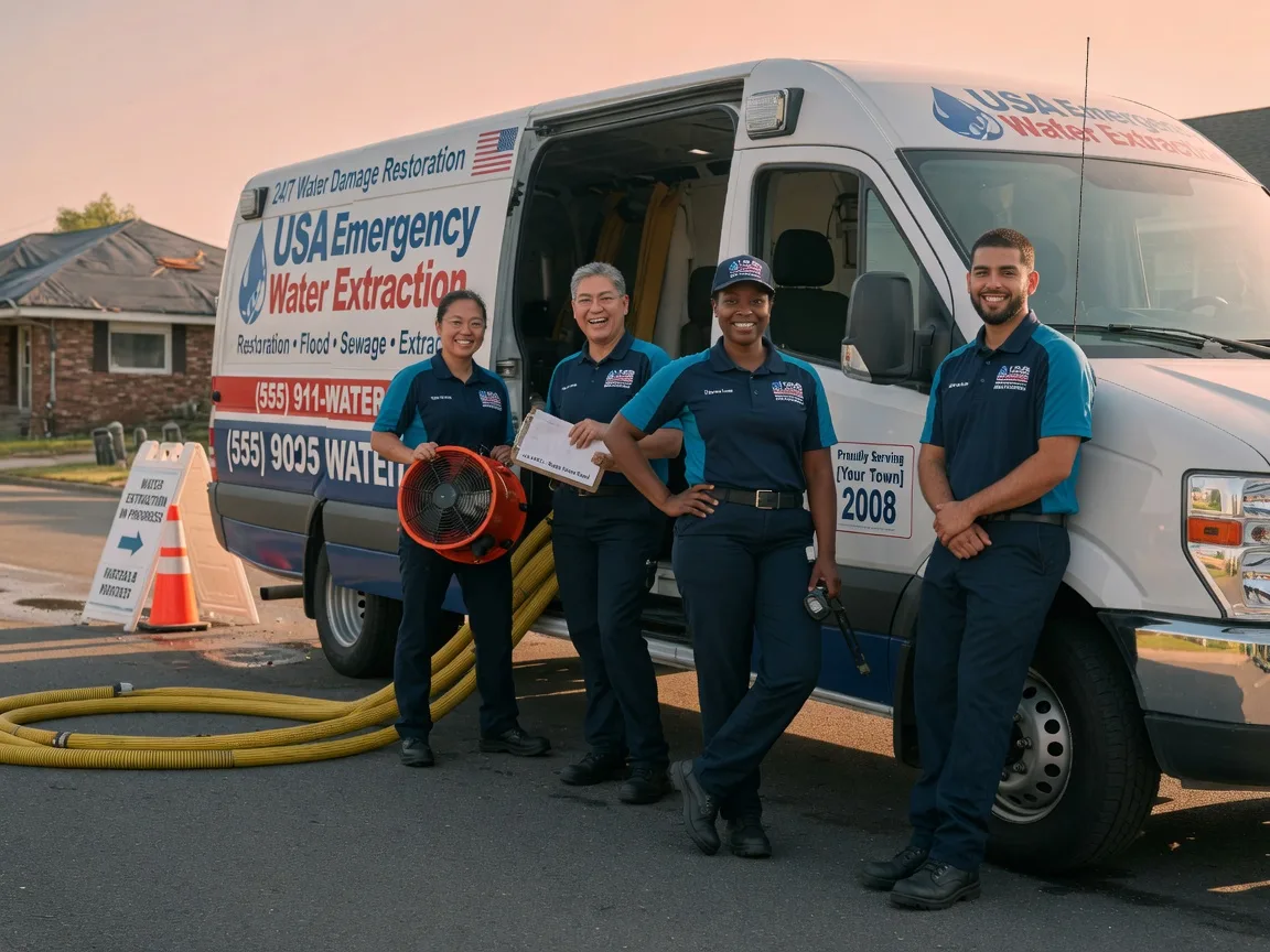 Emergency Water Removal company in Paris, MS